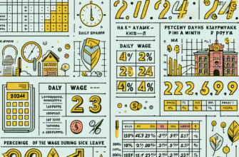 приклади розрахунку лікарняних 2024