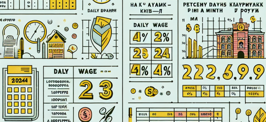 приклади розрахунку лікарняних 2024
