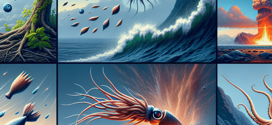 приклади реактивного руху в природі