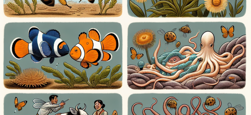 мутуалізм приклади