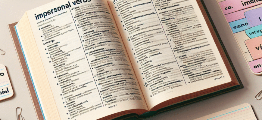 безособові дієслова приклади