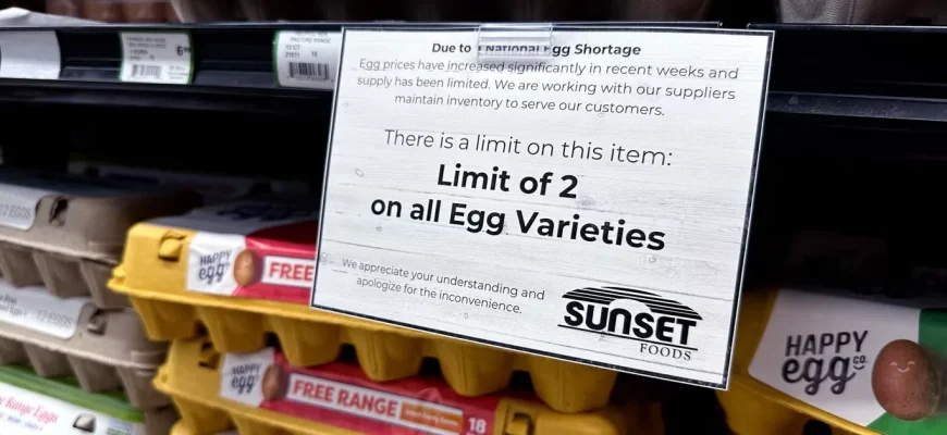 США просять Данію допомогти з яйцями