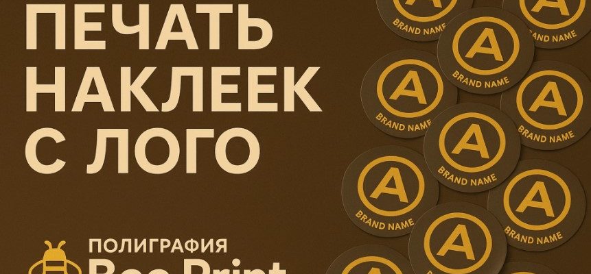 наклейки с лого