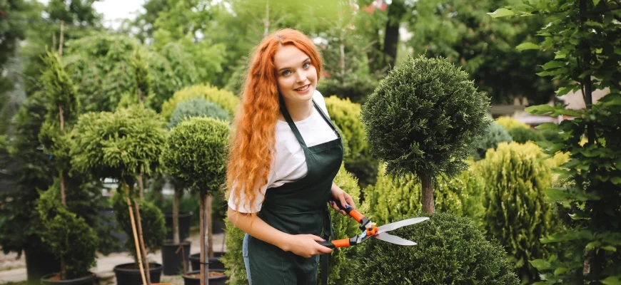 обработка сада